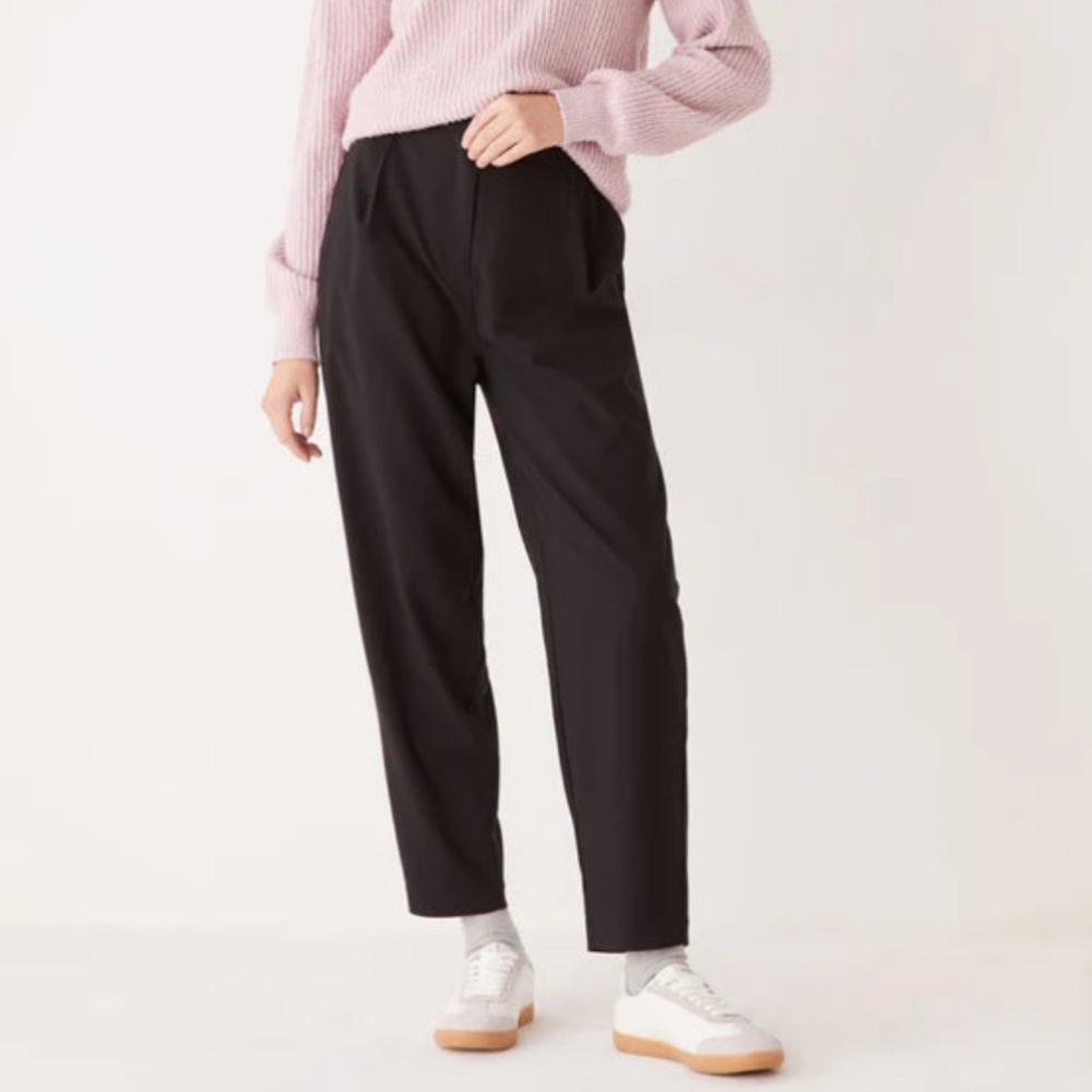 FRANK & OAK - NWT Navy Amelia Balloon Fit Pants - size 2